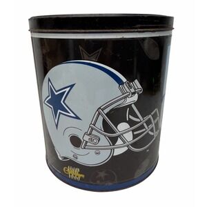 Vintage Dallas Cowboys 1995 Collectors Edition NFL Star Popcorn Bucket (READ)